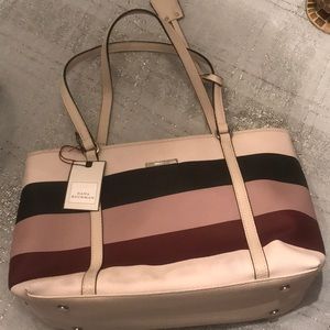 Multicolored tote bag